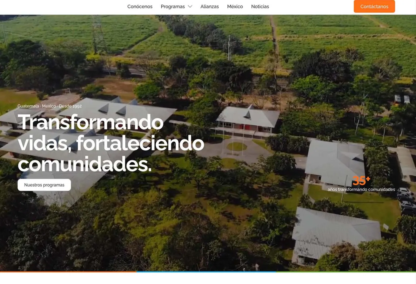 Fundación Pantaleon Homepage