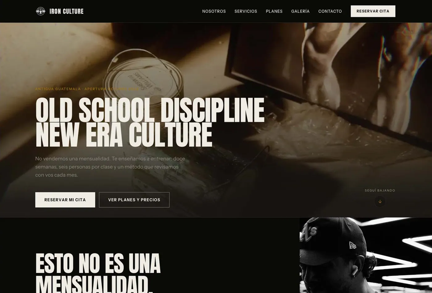 Iron Culture Gym in Antigua Guatemala